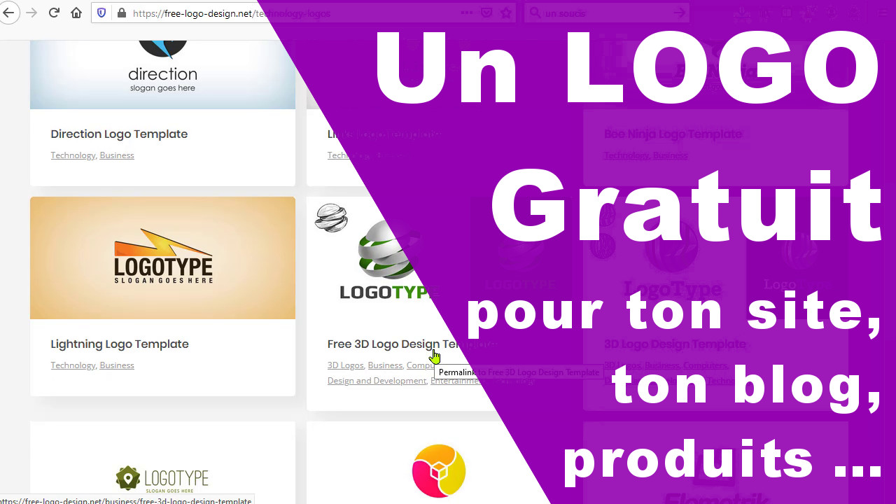 Création logo gratuit